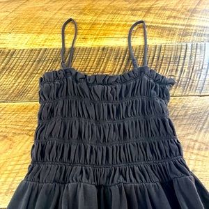 small brown spaghetti strap sundress